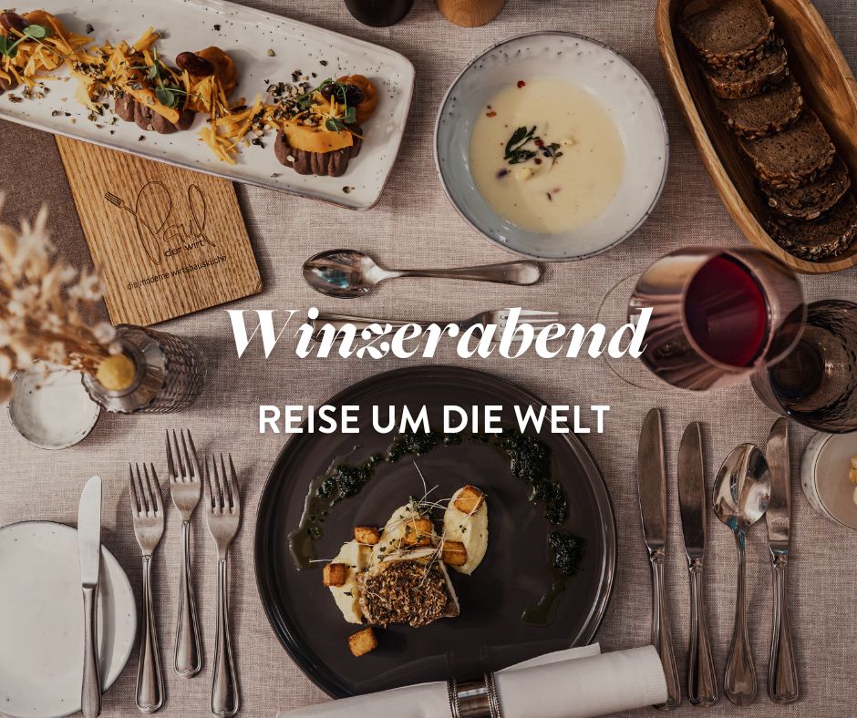 Winzerabend - Reise um die Welt